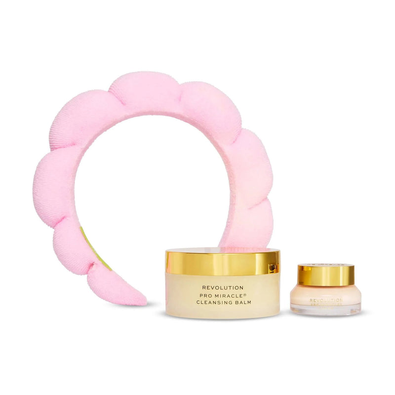 Revolution Pro Balm + Cream Duo, complete huidverzorgingsset met reinigingsbalm en hydraterende crème