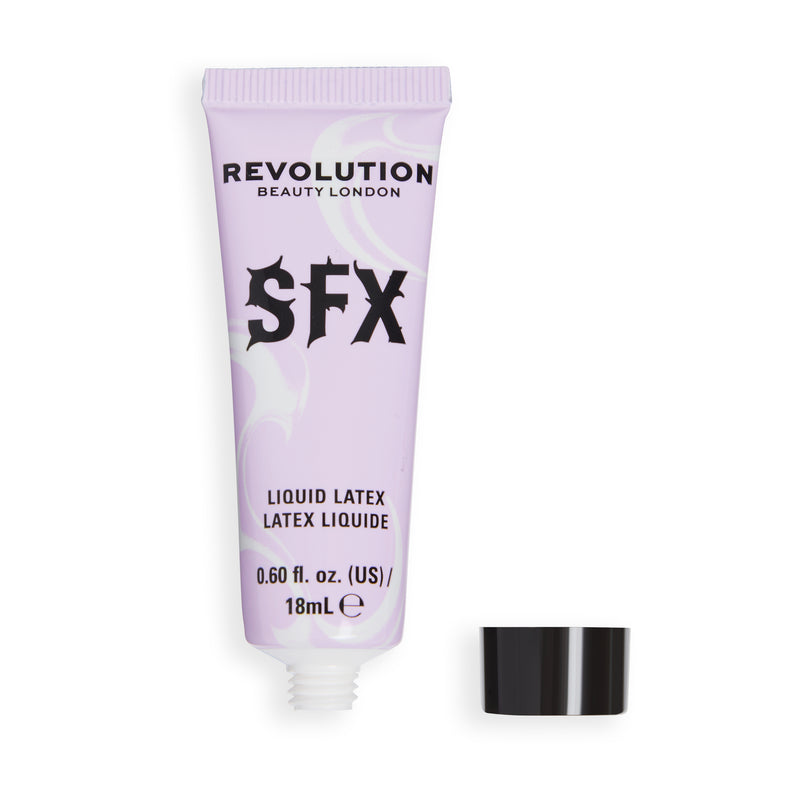 Open tube of SFX Liquid Latex with the cap next to it