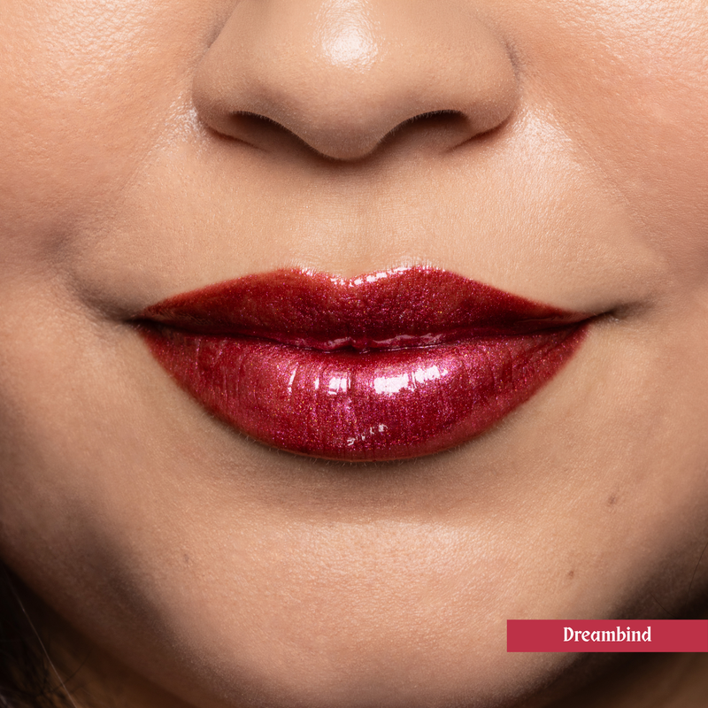 Rude Cosmetics The Spell Book Collection Shimmer Lip Oil Dreambind, glanzende lipolie met shimmer, foto 2 van 7