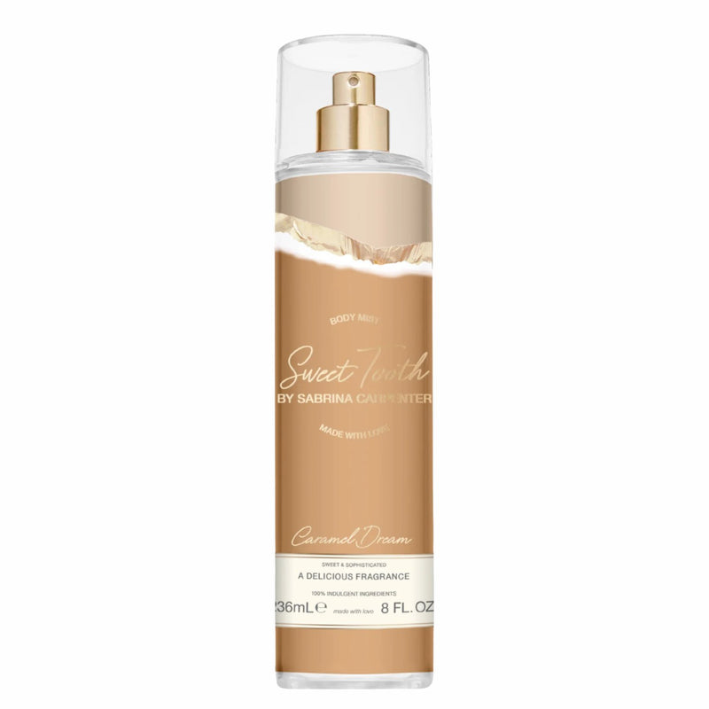 Sabrina Carpenter Caramel Dream Body Mist, zoete gourmand parfum