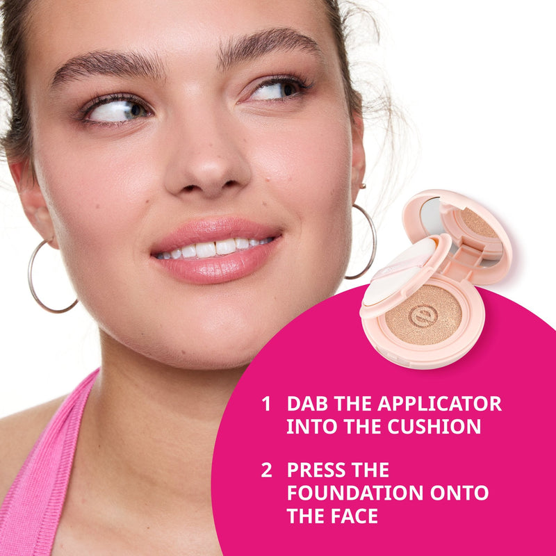 Essence Silky Cushion Foundation 50, cushion foundation met medium dekking, foto 3 van 8