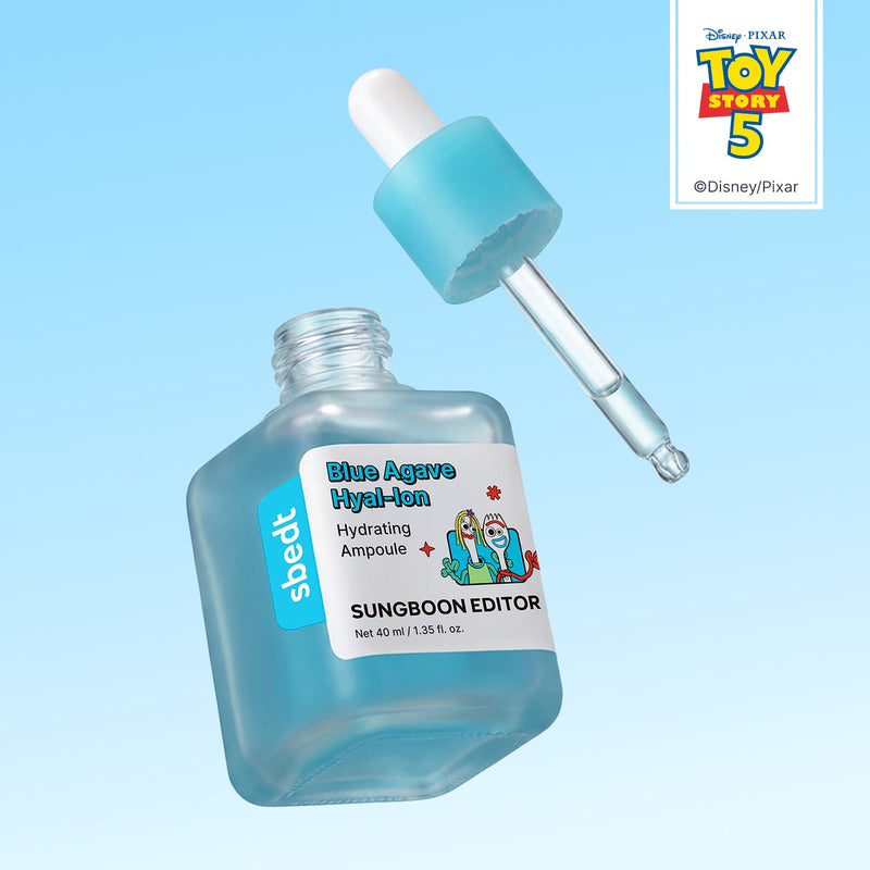 Sungboon Editor X Toy Story Blue Agave Hyal Ion Hydrating Ampoule 9