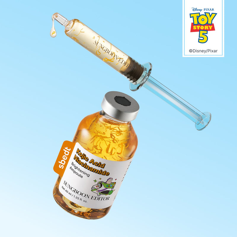 Sungboon Editor X Toy Story Kojic Acid Niacinamide Brightening Ampoule 9