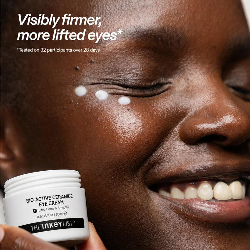The Inkey List Bio-active Ceramide Eye Cream, oogcrème die fijne lijntjes verzacht en hydrateert