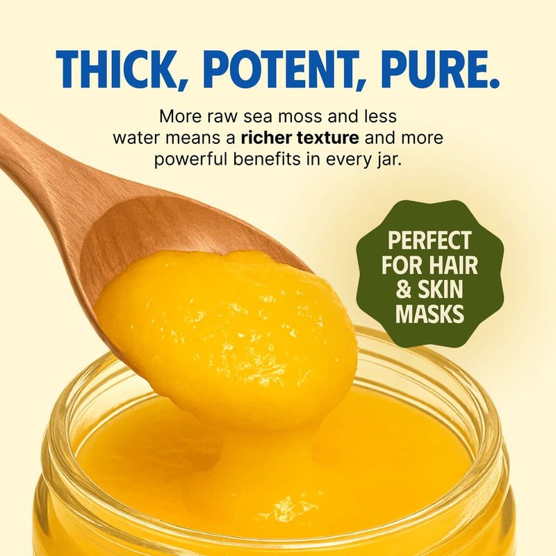 The Seamoss Jungle Sea Moss Gel Mango Pineapple 500 ml.
