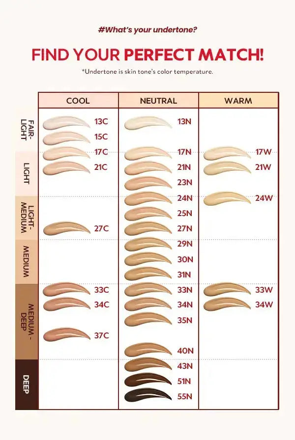 TIRTIR Mask Fit Red Cushion 3 Shade Trial Kit