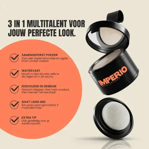 Imperio Uitgroei Poeder Lichtgrijs