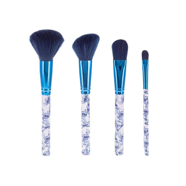 Mad Beauty Stitch Denim Cosmetic Brush Set