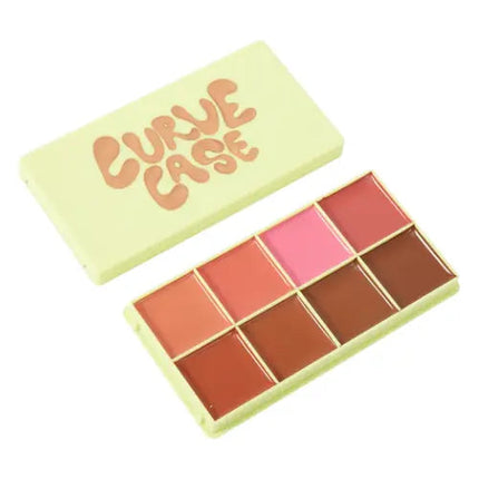 Crème blush palette in medium tinten van Made By Mitchell