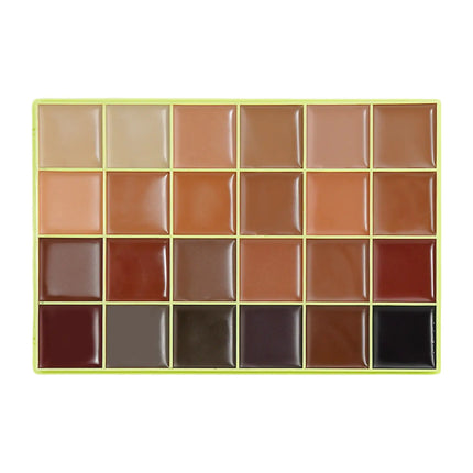 Bronzer palette met meerdere bruine tinten van Made By Mitchell