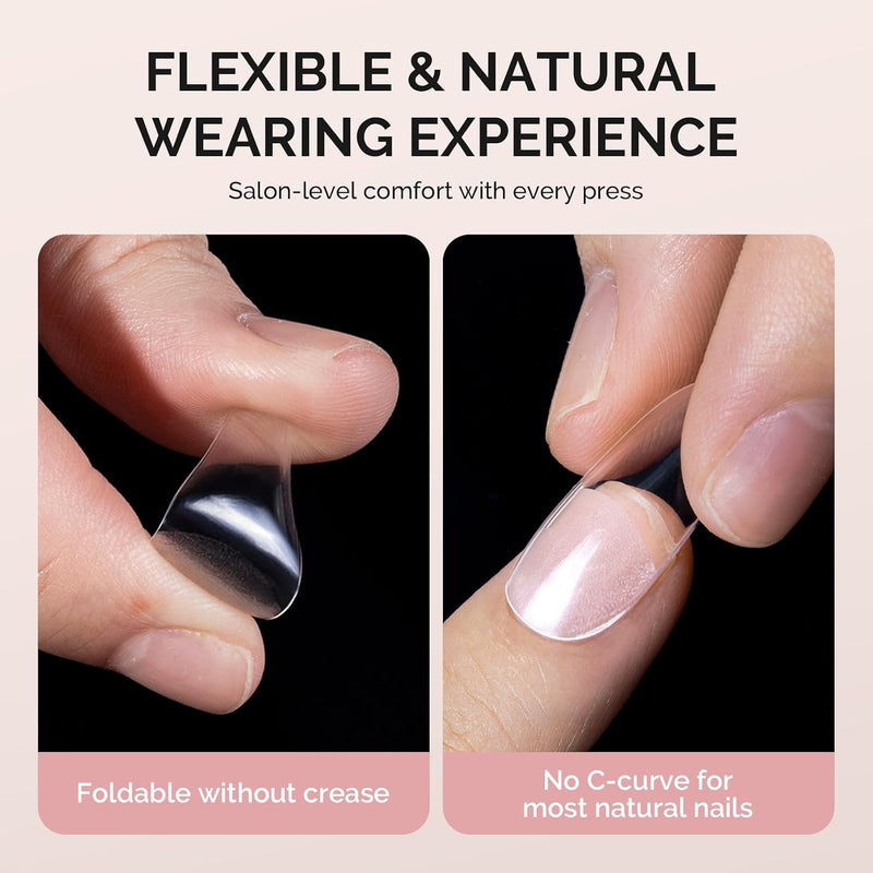 Long Almond Stiletto X Nail Tips 600pcs 15 Sizes