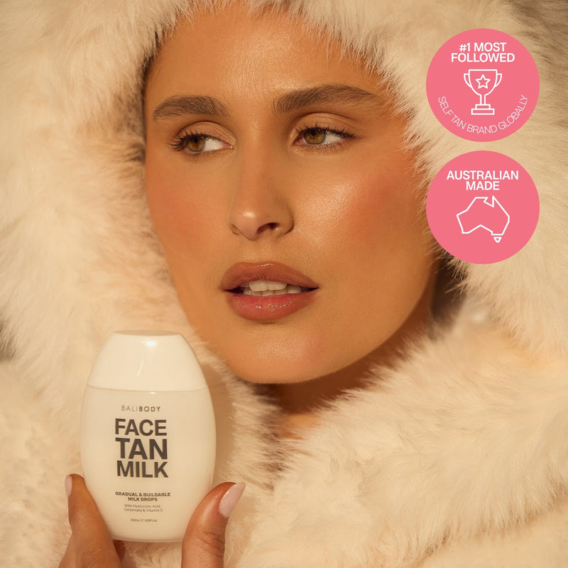 Face Tan Milk Drops