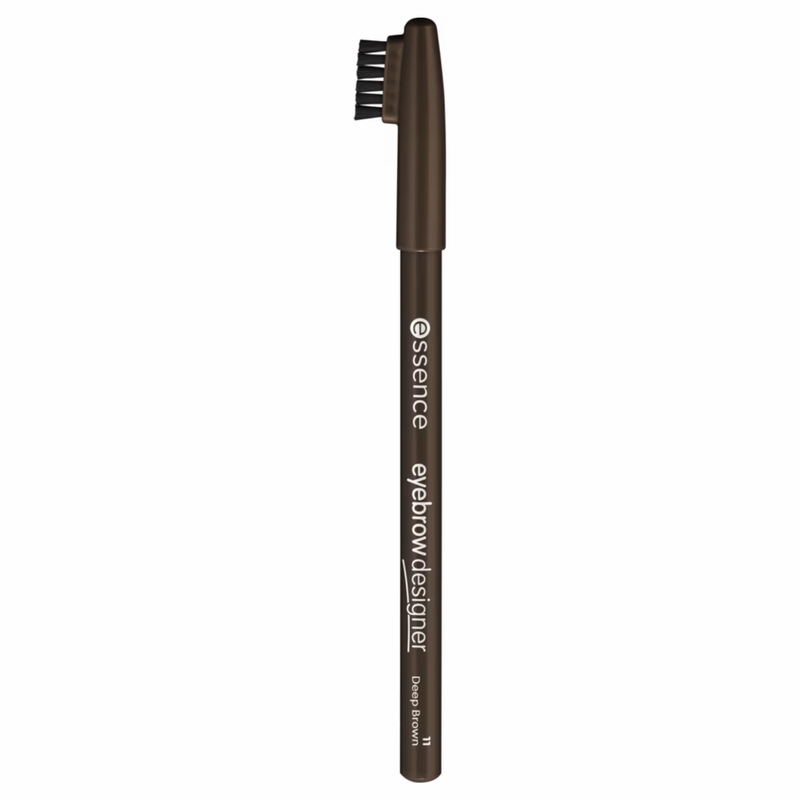 Essence Eyebrow Designer 11 Deep Brown, wenkbrauwpotlood voor donkerbruin haar