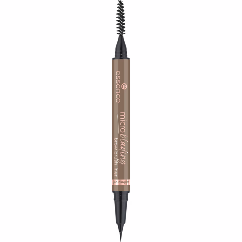 Essence Microblading Brow Brush Liner 03 Neutral Brown, vloeibare wenkbrauwliner
