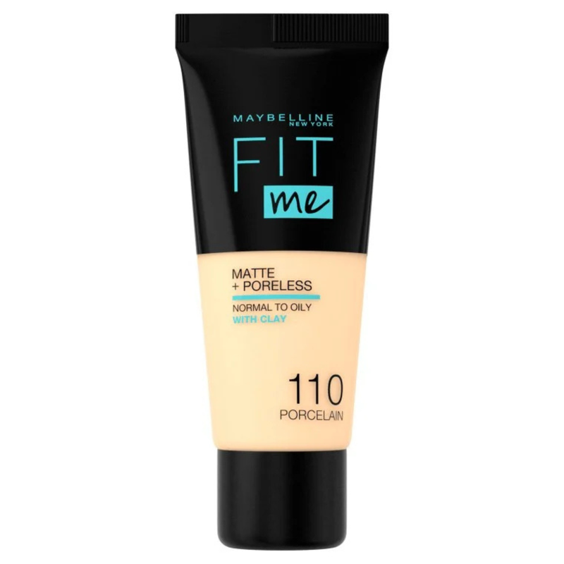 Maybelline Fit Me Matte and Poreless Foundation 110 Porcelain