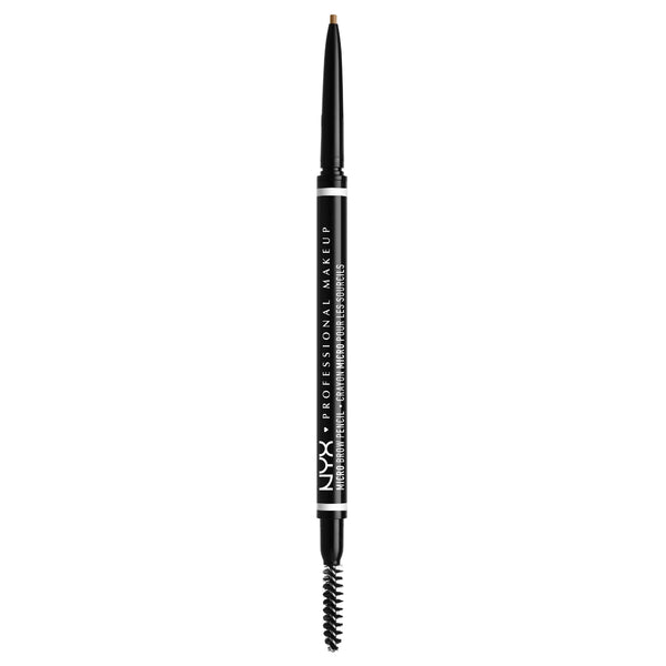 NYX Professional Makeup Micro Brow Pencil Blonde, ultra-fijn wenkbrauwpotlood met spoolie