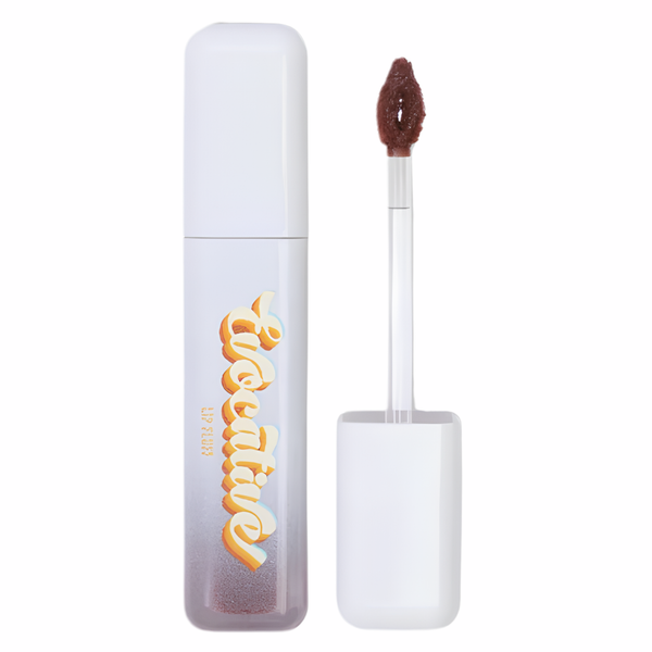 Singe Beauty Evocative Lip Fluff Cheerful Chocolate, vloeibare lipstick met matte finish