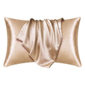 African Fabs Silky Satin Pillowcase Kaki