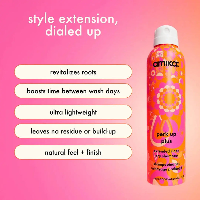 Amika Perk Up Plus Extended Clean Dry Shampoo 67 ml.
