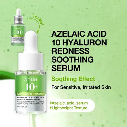 Anua Azelaic Acid 10 Hyaluron Redness Soothing Serum 10 ml.