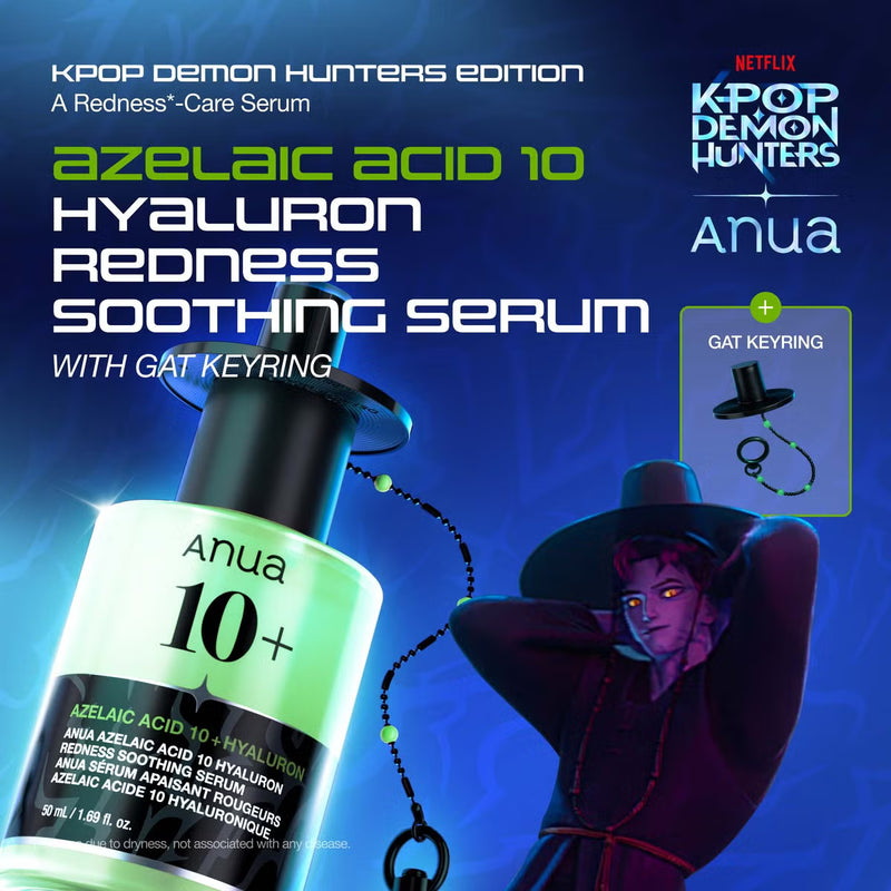 Anua K-Pop Demon Hunters Azelaic Acid 10 Hyaluron Redness Soothing Serum 50 ml.