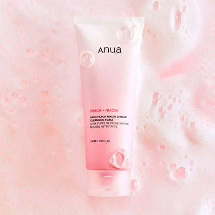 Anua Peach Niacin Spread Cleansing Foam