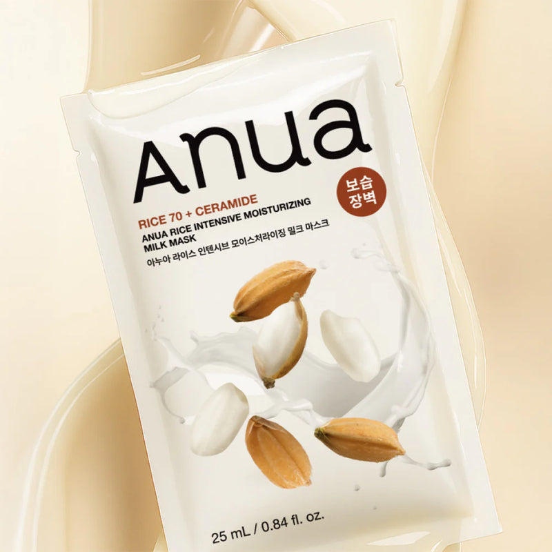 Anua Rice 70 Intensive Moisturizing Milk Mask