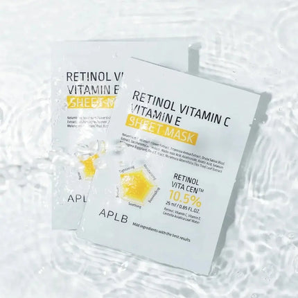 APLB Retinol Vitamin C Vitamin E Sheet Mask