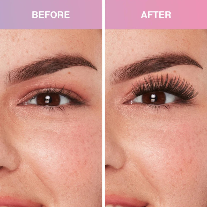 Ardell Press On Lash Fauxmink Natural 60pcs, voorgelijmde wimperclusters voor een natuurlijke look.