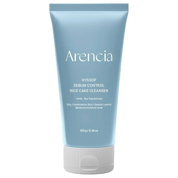 Arencia Hyssop Sebum Control Rice Cake Cleanser