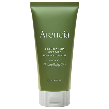 Arencia Rice + LHA Pore Control Rice Cake Cleanser
