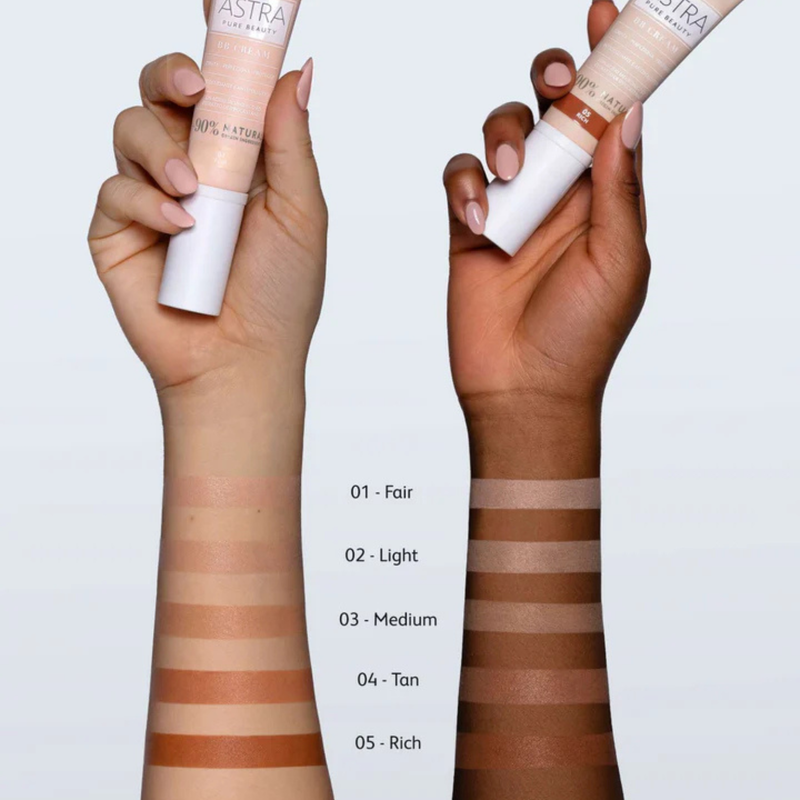 Astra Make Up Pure Beauty BB Cream Tan, BB cream met lichte dekking, foto 3 van 4