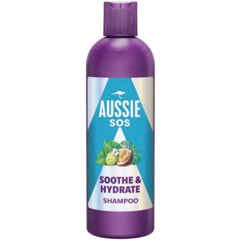 Aussie SOS Shampoo Soothe & Hydrate 300 ml.