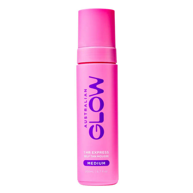 Australian Glow 1Hour Express Self Tan Mousse Medium