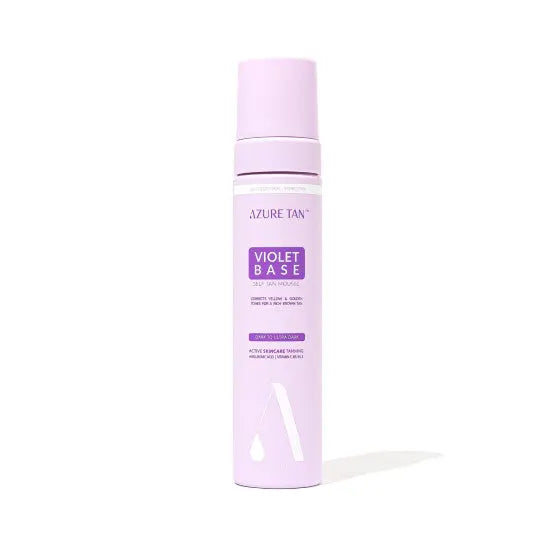 Azure Tan Self Tan Mousse Violet Base Dark to Ultra Dark