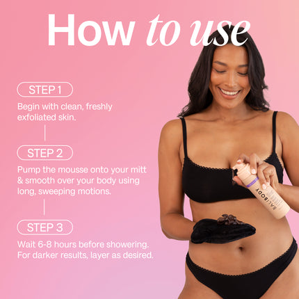 Bali Body Deep Violet Self Tanning Mousse