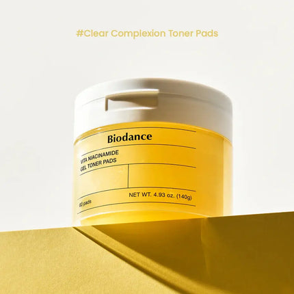 Biodance Vita Niacinamide Gel Toner Pads
