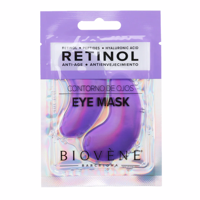 Biovene Retinol Eye Pad Mask With Peptides & Hyaluronic Acid