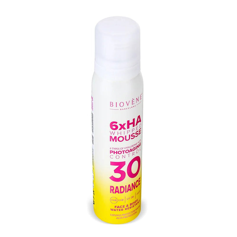 Biovene Whipped Mousse Spf 30 Photoaging Control Mousse With 6 Types Of Hyaluronic Acid