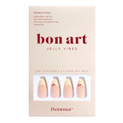 Bonmuz Press-On Nails Cherry Charm