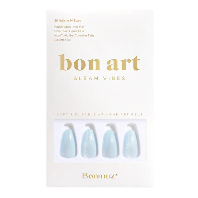 Bonmuz Press-On Nails Glacial Quartz