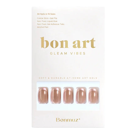 Bonmuz Press-On Nails Prism Quartz