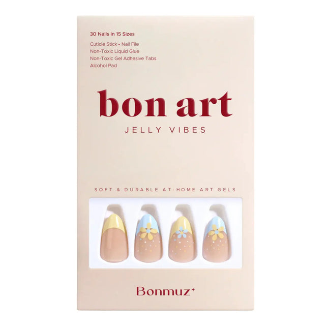 Bonmuz Press-On Nails Sunny Halo