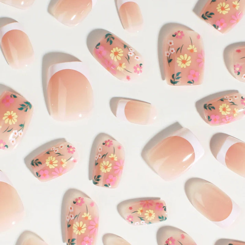 Bonmuz Press-On Nails Sunny Meadow