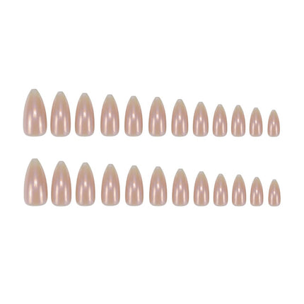 Boozyshop 24 pcs Press On Nails Glazed Donut