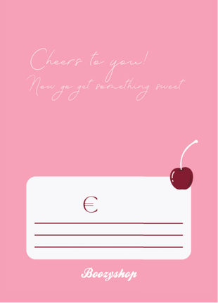 Boozyshop Cadeaubon 10 Euro