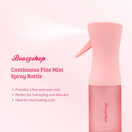 Boozyshop Continuous Fine Mist Spray Bottle