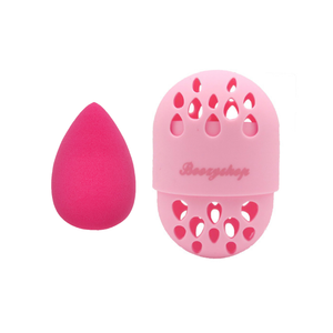 Makeup Sponge Hot Pink + Case Set
