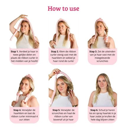 Boozyshop Satin Heatless Curls