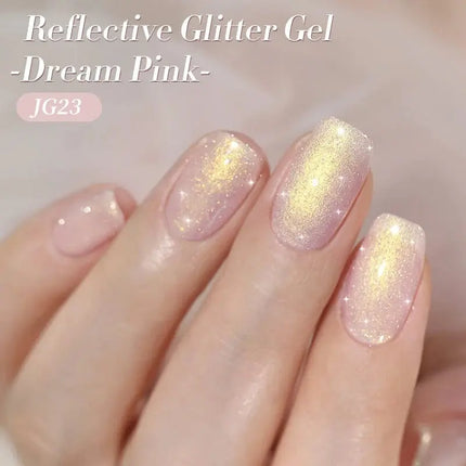 Born Pretty Aurora Gel Polish JG23 Dream Pink